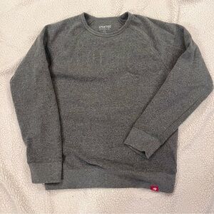 Sportiqe Charcoal Crewneck Men's Sweater Size L